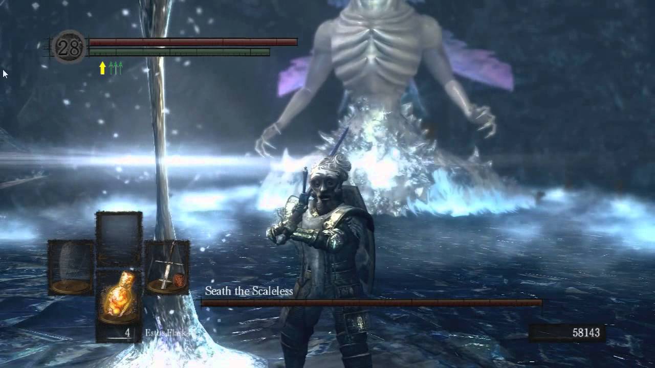 I didn't know you could slice off all these Dark Souls II boss limbs and  tails