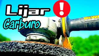 Quitar PINTURA con amoladora Disco CHAUPINT - YouTube