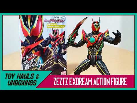 KAMEN RIDER ZEZTZ EXDREAM ACTION FIGURE UNBOXING (& Special