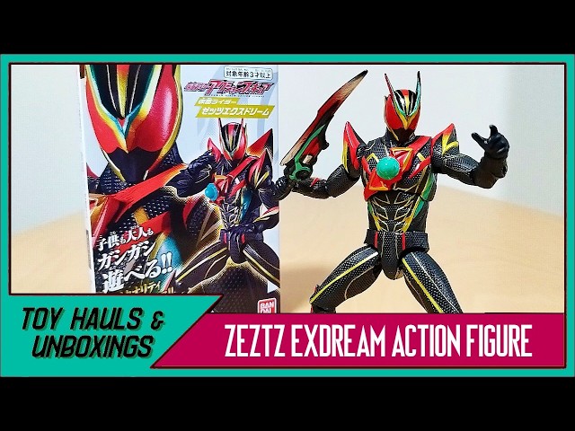 KAMEN RIDER ZEZTZ EXDREAM ACTION FIGURE UNBOXING (& Special