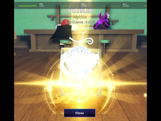 Getting Mythic NIKA(Gear 5) Fruit in Fruit battlegrounds(Roblox