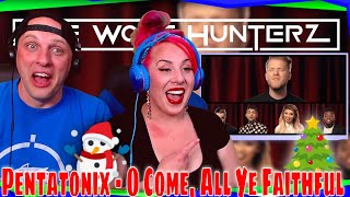 Pentatonix  O Come All Ye Faithful   The Wolf Hunterz Reactions