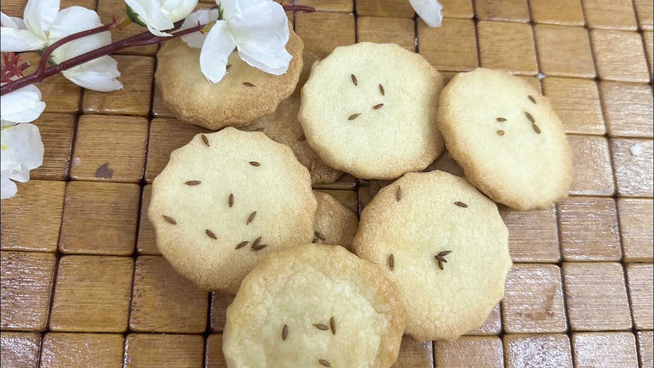 Jeera Biscuit Easy Biscuit Recipe Eggless Biscuits Recipes YouTube