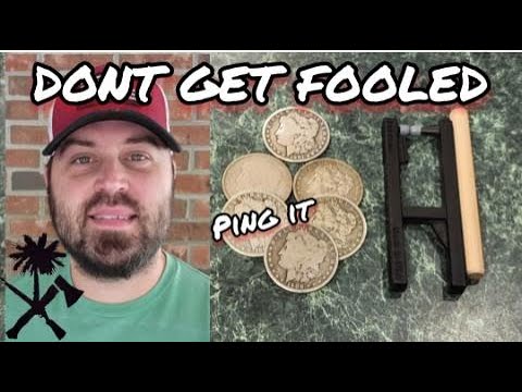 Testing two suspect silver coins (aka How to tie a string around a coin!)