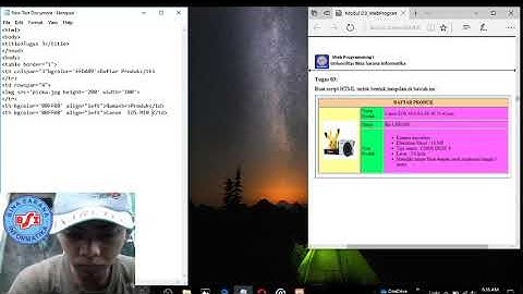 tugas 2 Web Programing Pertemuan 3 BINA SARANA INFORMATIKA