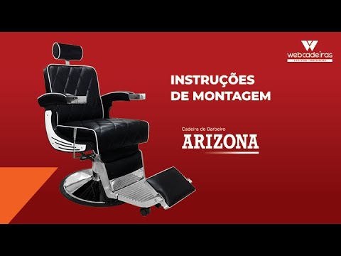 Poltronas cadeira Arizona Barbeiro, Produtos legais e Pratico