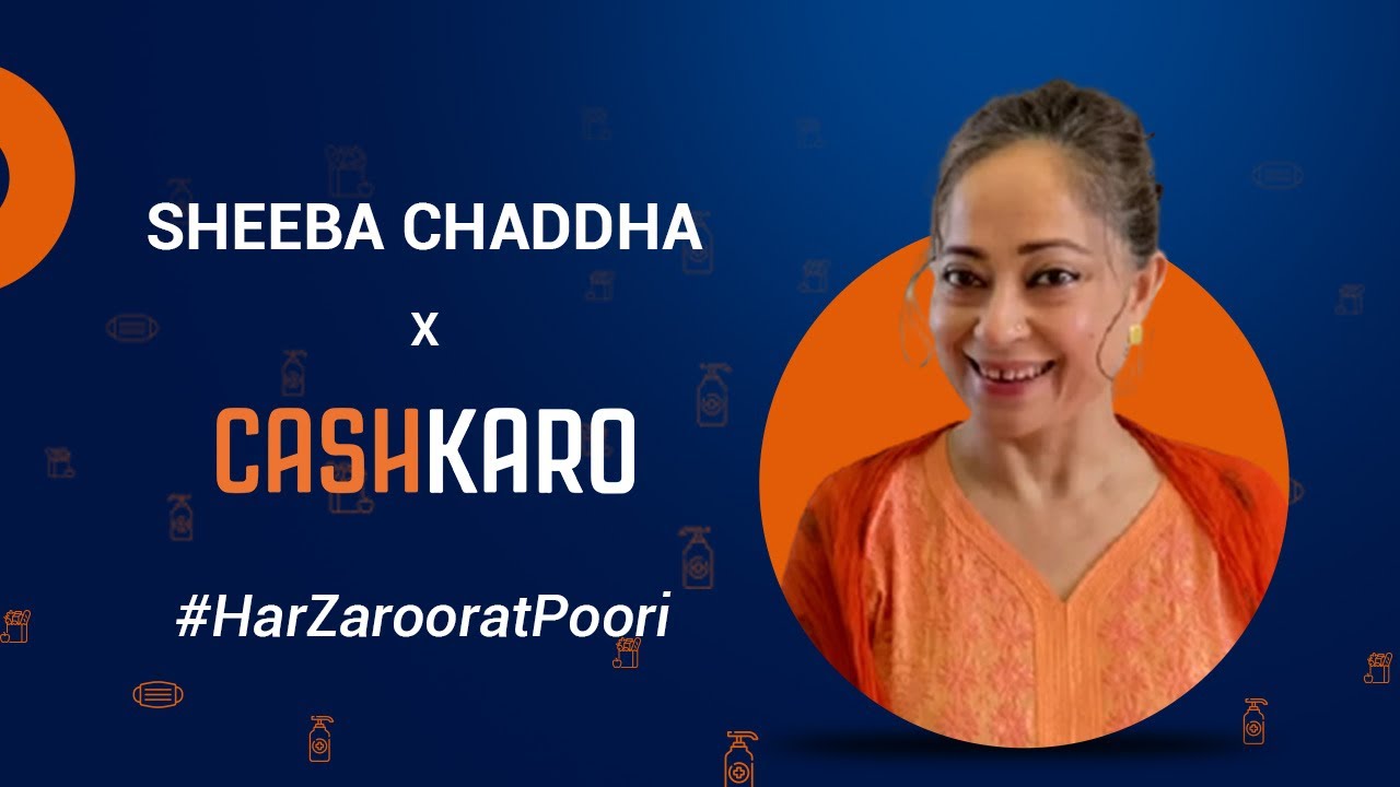 Sheeba Chaddha x CashKaro | Cashback on Essentials Shopping | 
