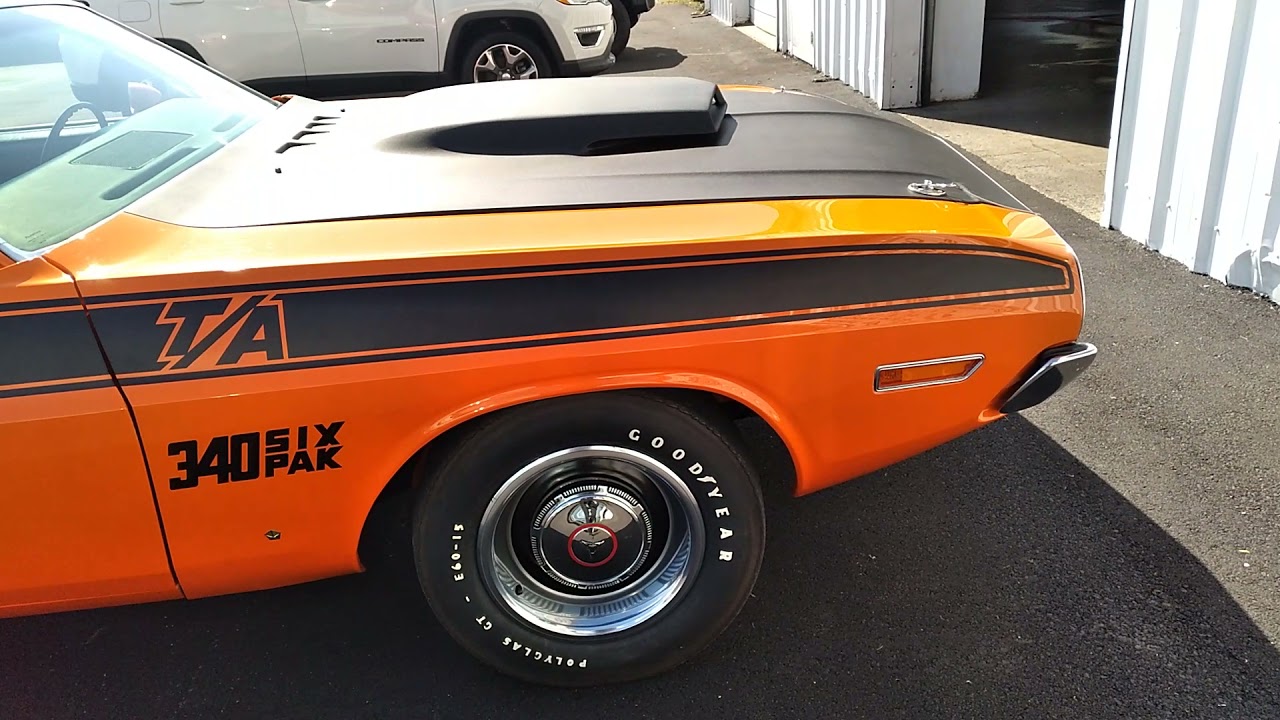 1970 Dodge Challenger 340 six pack