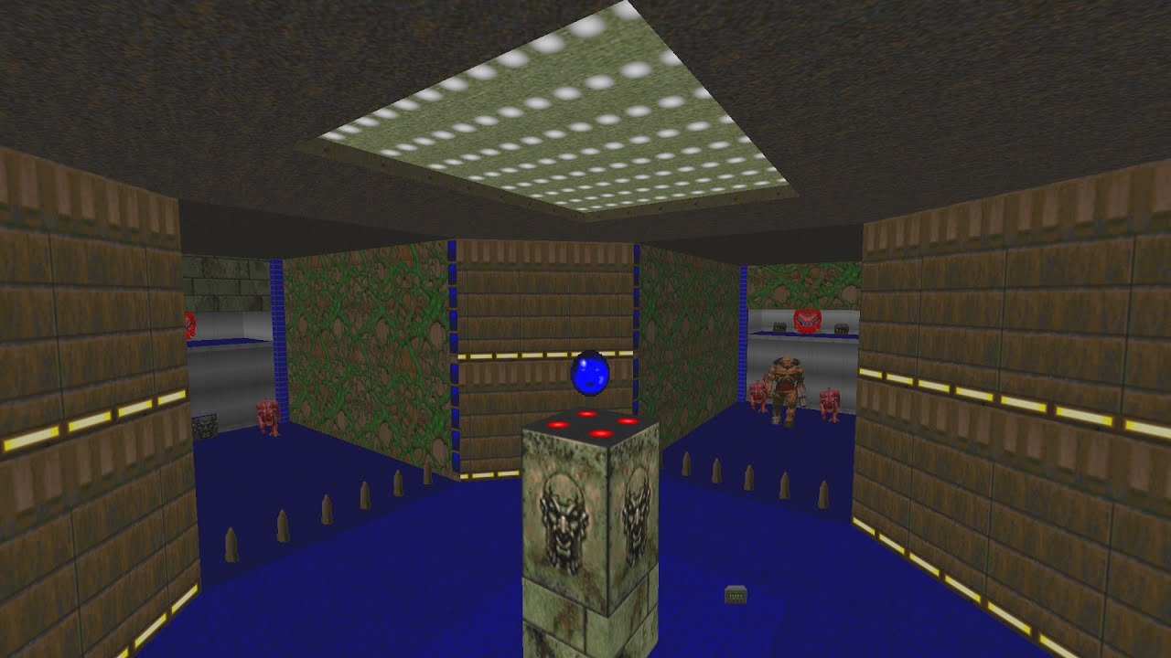 E3M9: The Dark Side (секретный уровень) - Solar Struggle [Все секреты]