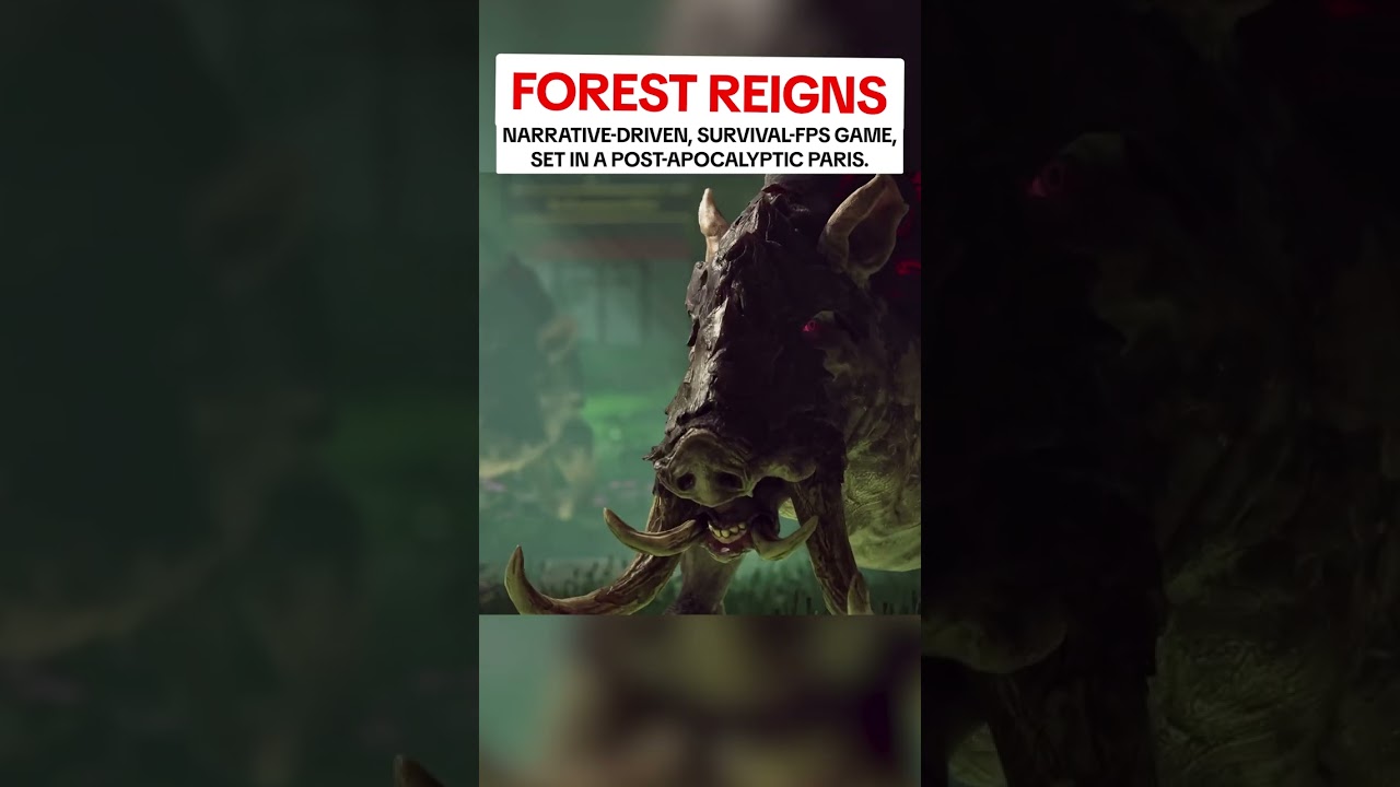 Forest Reigns is an upcoming survival FPS with RPG elements set in a post-apocalyptic Paris