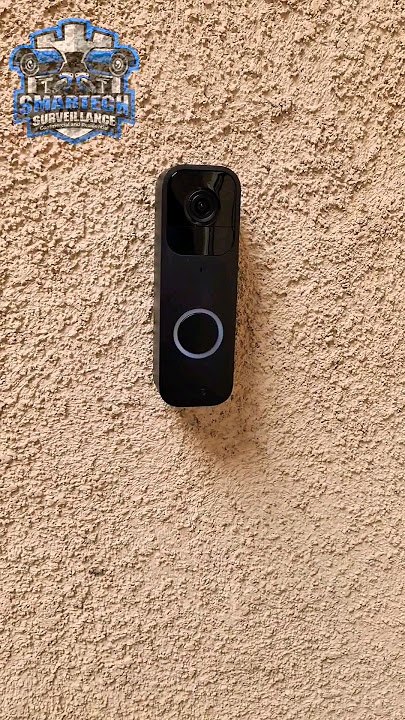 Blink doorbell installation #blink #technology #cctv #doorbellcam #surveillancesystem #house