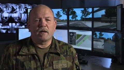 FASPA Armoured vehicle driving simulator – When every inch counts