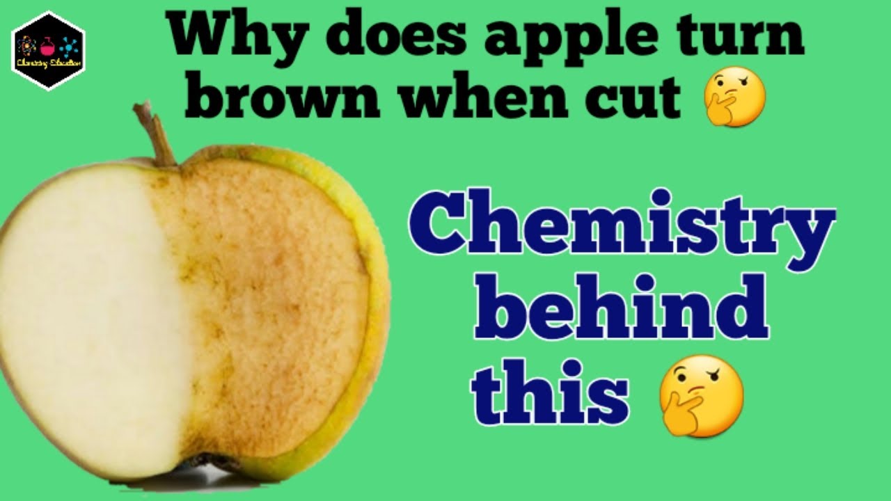 Why does apple turn BROWN ?? Hindi Chemistry behind this YouTube