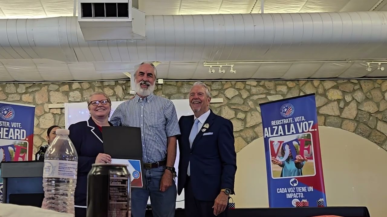 El Paso Election Worker Awards Ceremony - 24Sep2025