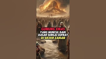 Munculnya Gunung Emas, Dari Dasar Sungai Eufrat Yang Telah Mengering.