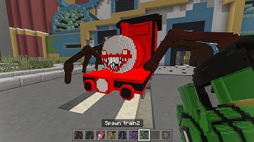 Choo Choo charles | Minecraft Addon  / mod