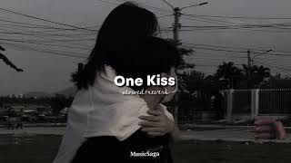 One Kiss - Calvin Harris, Dua Lipa [slowed+reverb] | MusicSaga