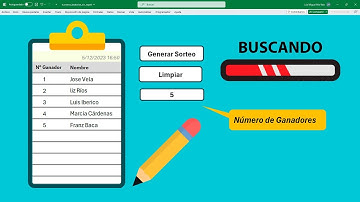 Como hacer un SORTEO en Excel (Sin Repetir datos y Con Varios Ganadores)