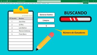 How to make a GIVEAWAY in Excel (Without Repeating Data and With Several Winners) screenshot 4
