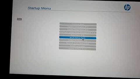 VTx Virtualization enable HP BIOS Win10