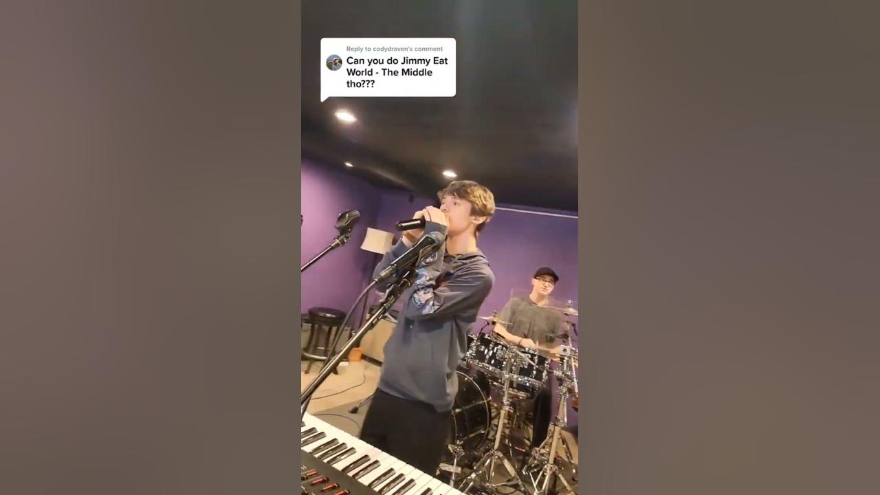 the middle by @jimmyeatworld #shorts #coversongs