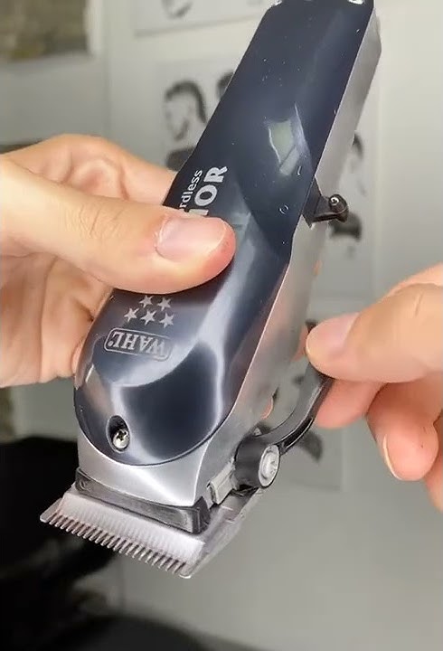 Sharpening machine with razor / barber shop wahl magic
