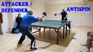 20251103 #Division1 #TableTennis Mike Jestin #ATTACKER #DEFENDER v Phil Monton #PENHOLD #ANTISPIN