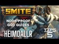 Heimdallr Smite Noob Proof God Guide