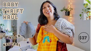 Thrifting GENDER NEUTRAL Baby Clothes