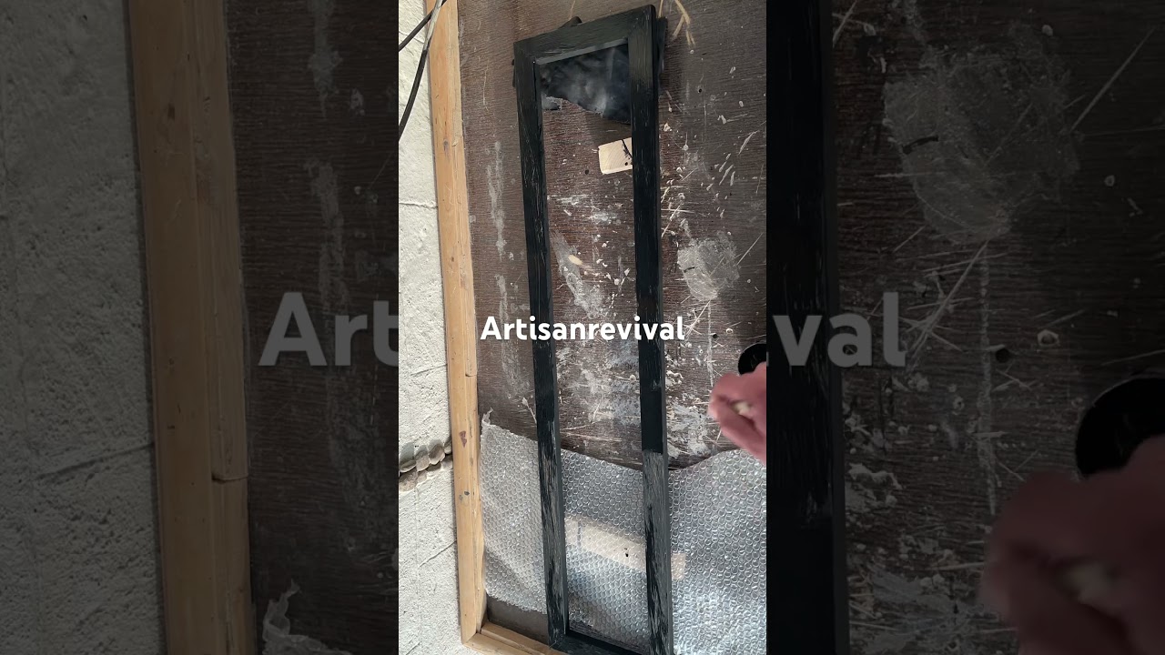 Old Wooden Standing Mirror Restoration 🪵 Wood Restoration | Satisfying Restore |