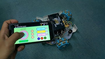 Controlling 3 Wheeled Omnidirectional Mobile Robot using Android app