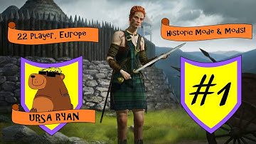 Huge Civ V (Celts) #1 - 22 Player, Mods, Europe
