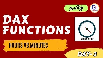 Hour Vs Minute: Understanding The Dax Functions #gokultech