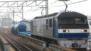 EF210-120＋コキ1B＋タキ2B〈配6795レ〉　西浦和駅貨物線下り