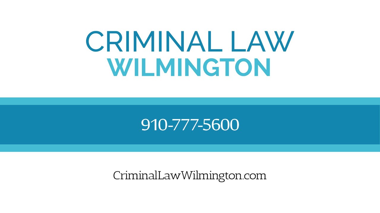 Wilmington Criminal Defense Attorney Theft Charges YouTube