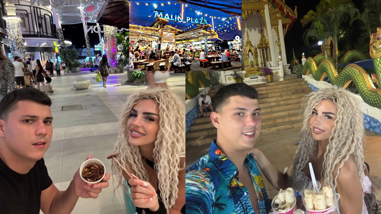 Nocni market na Tajlandu (PROBALI SMO BUBE)