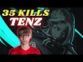 SEN TENZ JETT MVP 35 KILLS ❗ ❗ TENZ WITH JETT RANKED GAMEPLAY VALORANT [ FULL MATCH ] ❗ ❗