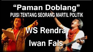 PAMAN DOBLANG - Puisi WS Rendra dalam lagu Kantata Takwa [Story WA]