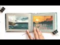 How I'm Painting Simple Landscapes (At The Moment) · Gouache Landscape Painting in Sketchbook