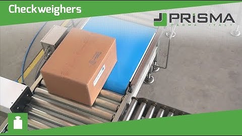 PRISMA INDUSTRIALE - 11D3. End of line checkweigher for completeness check