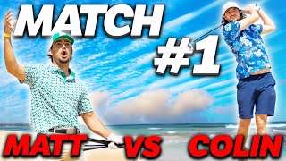 Our First Match Ever | Matt Vs Colin #1