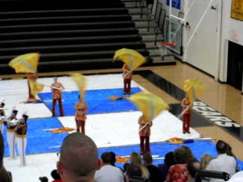 DCHS Color guard 2009 The Prince of Egypt