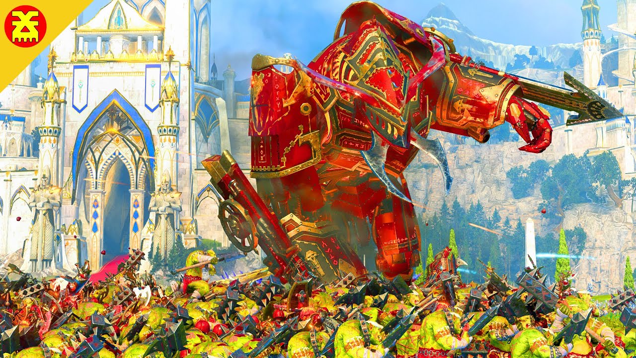 HIGH ELVES vs CHAOS DWARFS - TotalWar Warhammer 3 - YouTube
