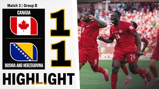 Canada vs Bosnia Herzegovina | Group Stage | Shortly Highlight | Fifa world Cup 2026