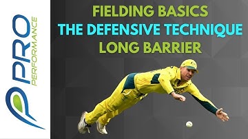 CRICKET Fielding Basics: Long Barrier Position