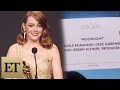Emma Stone Reacts to Best Picture Mistake Between 'La La Land' & 'Moonlight' Backstage at the Oscars
