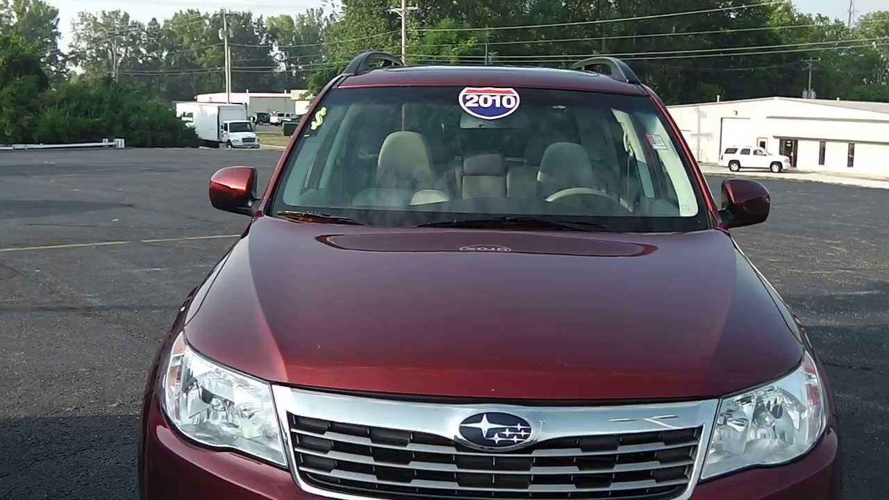 2010 Subaru Forester 2.5X Premium SUV for sale Dayton Troy Piqua Sidney