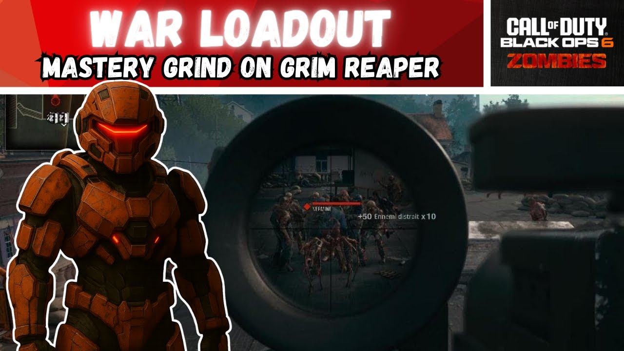 [BO6] LIBERTY FALLS : Grim Reaper Mastery Grind | Call of Duty 🎯 - YouTube