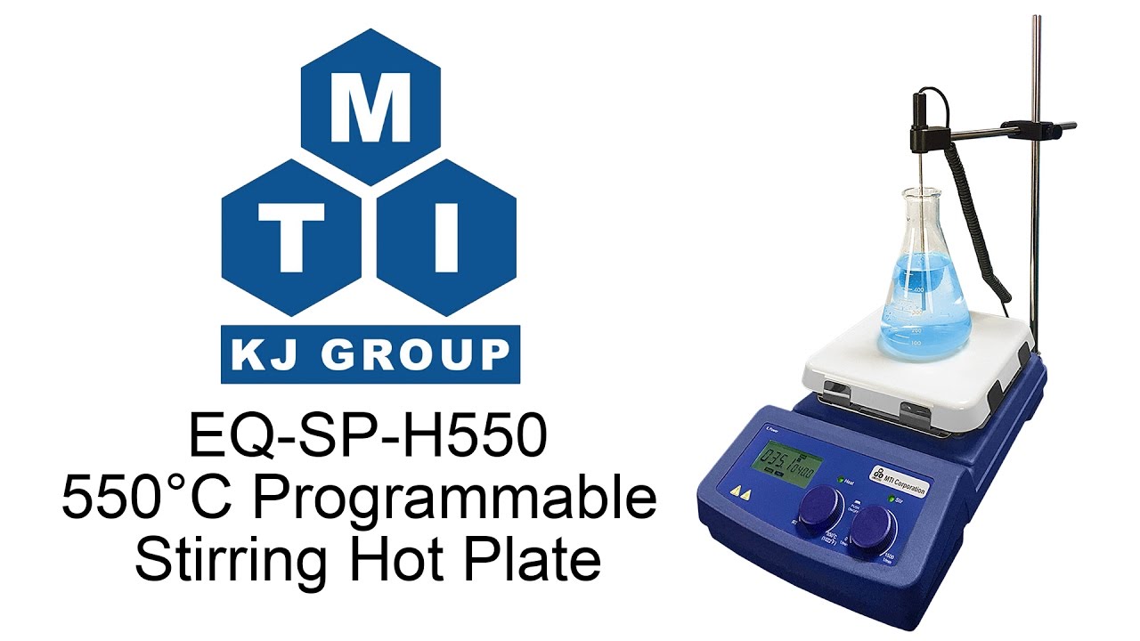 Programmable Stirring Hot Plate with External Temperature Probe