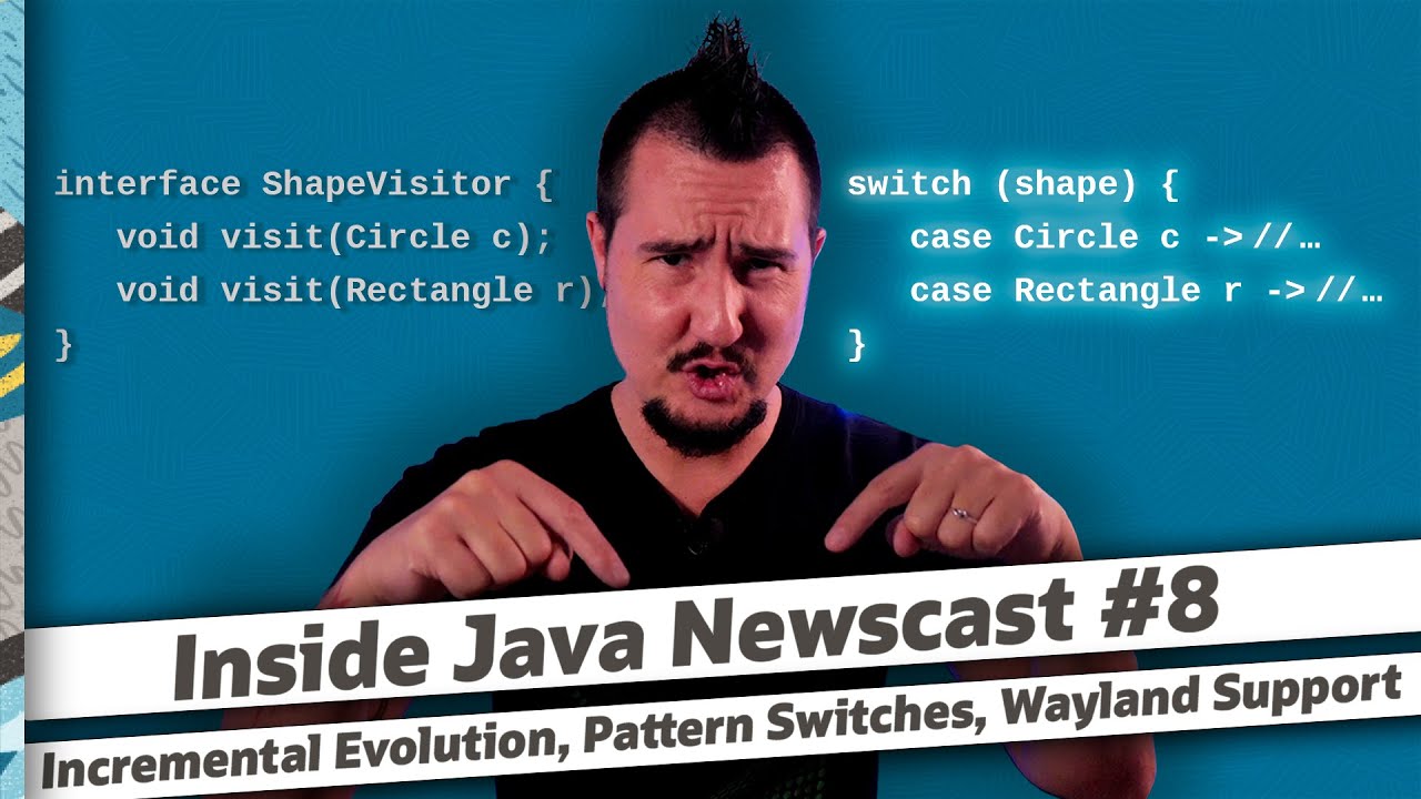 Incremental Evolution, Pattern Switches, Wayland Support - Inside Java Newscast #8
